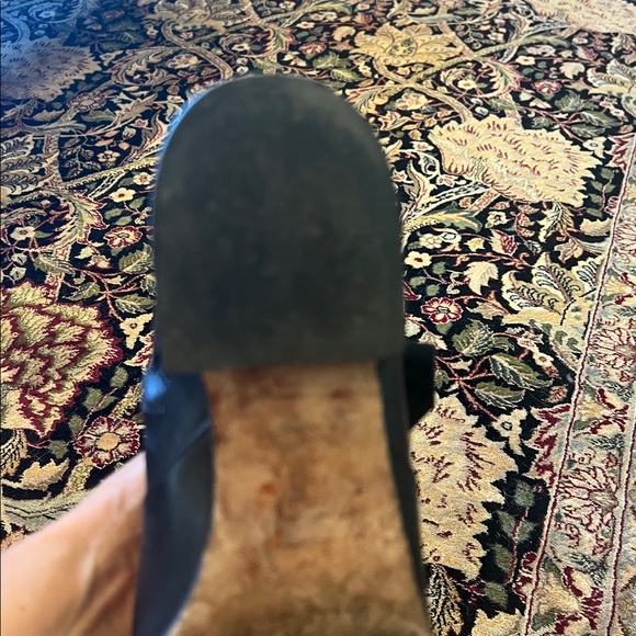 Tory Burch Black Leather Heeled Boots - Picture 13 of 16